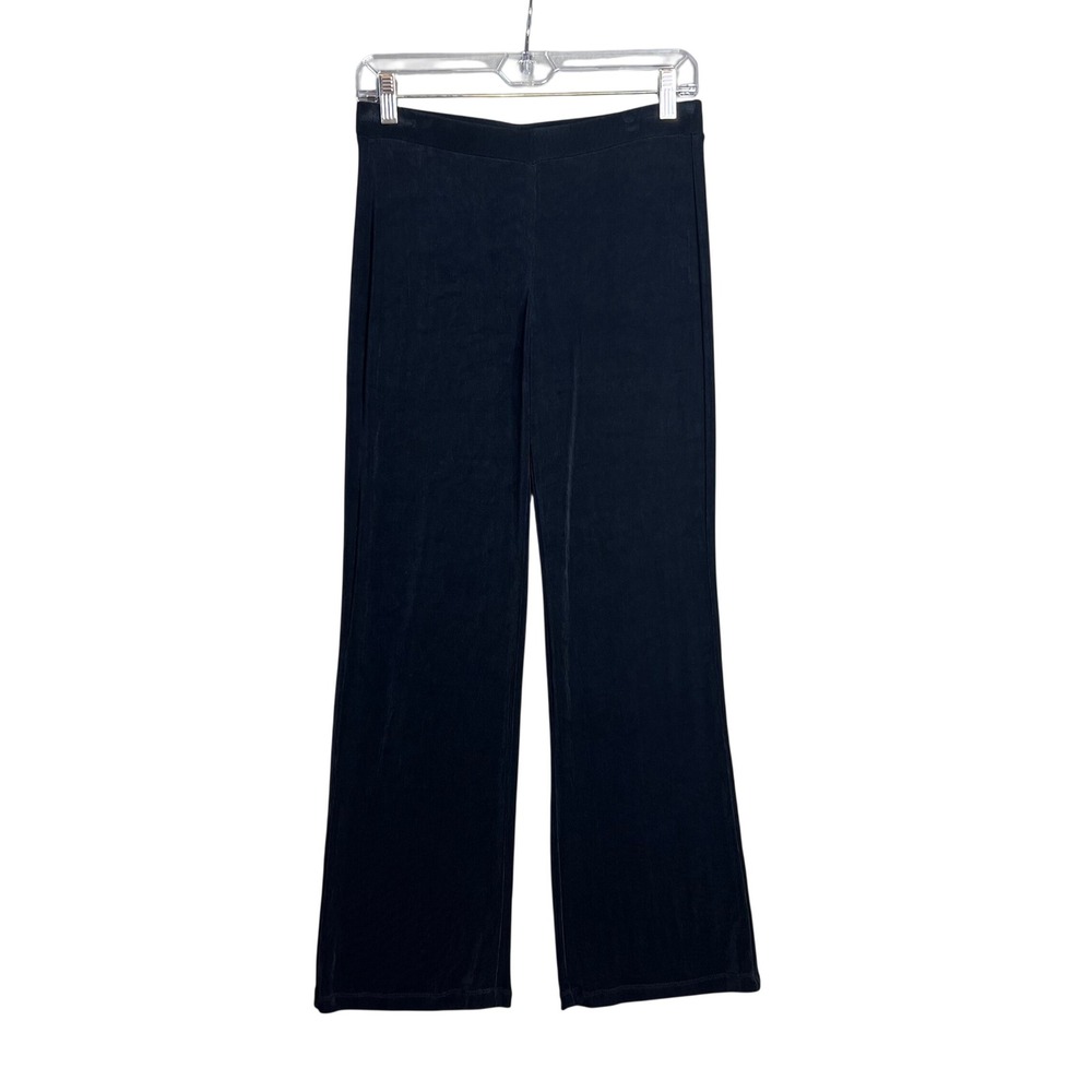Travelers by Chico's Pull‎ On Pants Size 00 XXS 2 Navy Blue Slinky Straight Leg